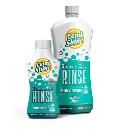 LEMI SHINE Lemon Scent Liquid Dishwasher Rinse Aid 21 oz 1 pk 020121006